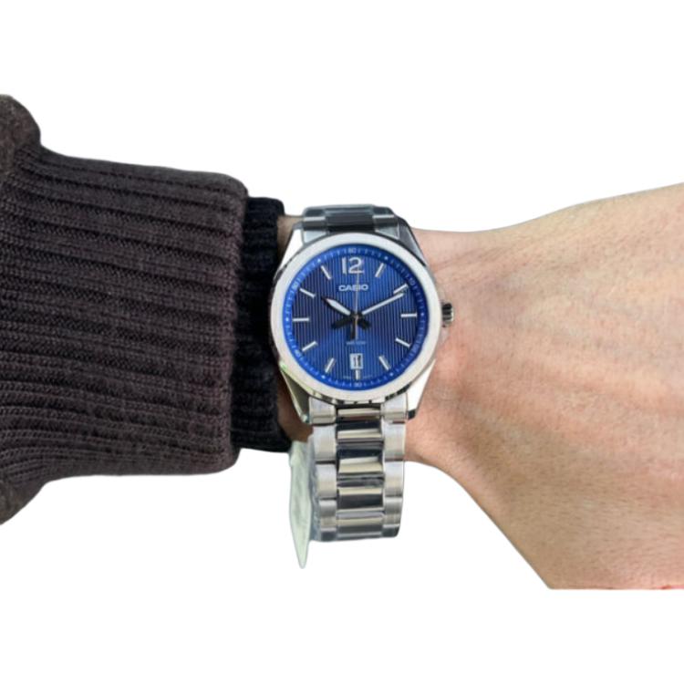 CASIO Men Standard Series Blue Watch MTPE725D2A MTPE725D2A