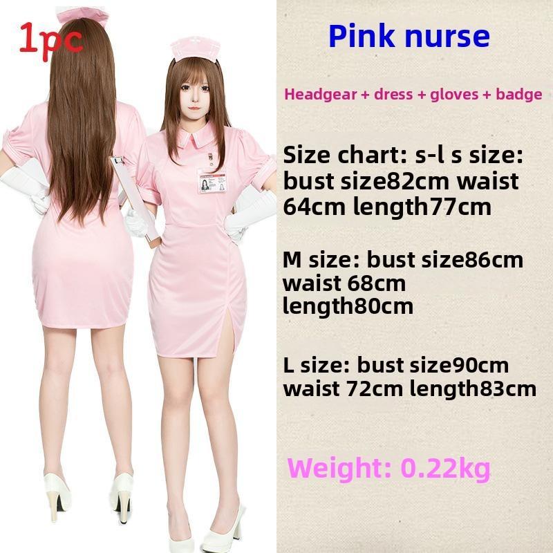 Nurse Halloween Female Costume Sexy Uniform For Stage And Entertainment Party