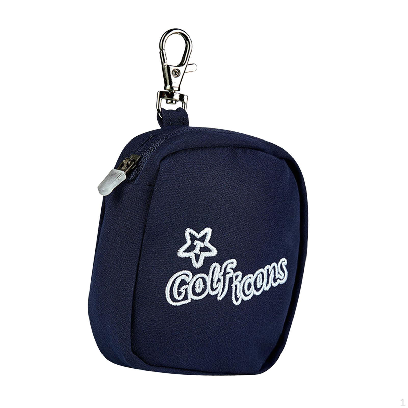 

Поясна сумка для м яча для гольфу. Кишеня для зберігання темно-синього кольору