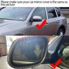 Stplrgecp Passenger Driver Left or Right Door Side Heated Wing Mirror Glass Lens for Porsche Cayenne 955 Pre-facelift 2002-2007