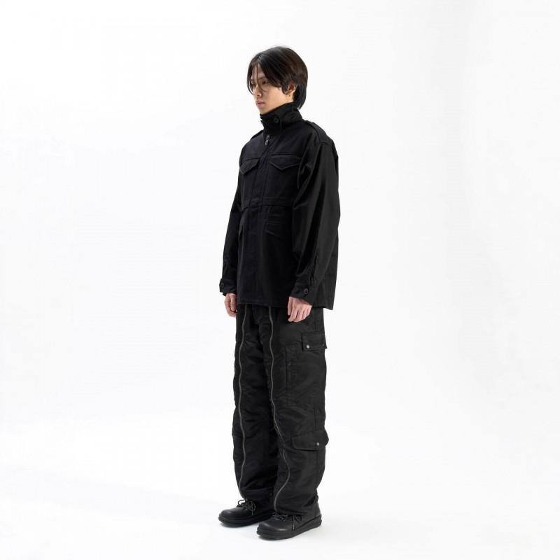 Mens Outdoor Field Coat Multi-Pocket Solid Color Casual Jacket Daily Wear