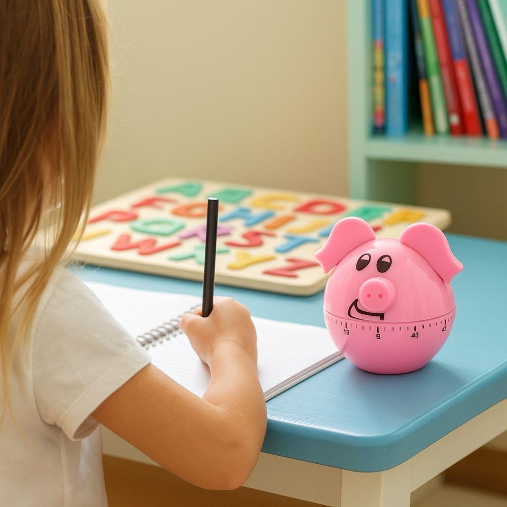 Reminder Pig Shaped Timer Manual Timer Countdown Timer Kitchen Timer  Time Management