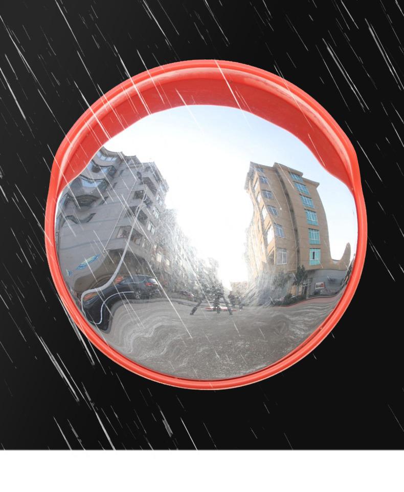 Wide-Angle Traffic Convex Mirror for Intersections