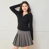 IEF Women's Plus Size Korean Style Knitted Sweater Top