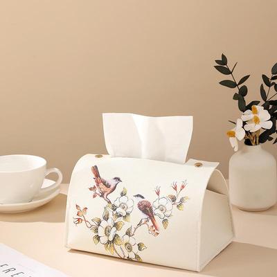 Luxury Chinese-Style Tissue Box for Living Room & Car Decor