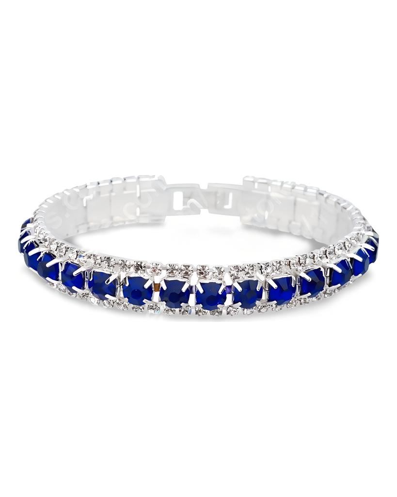 New Fashion Rhinestone Bracelet Bride Full Diamond Bracelet Wedding Clothing Wedding Accessories Women's High-Grade Shiny Bracelet