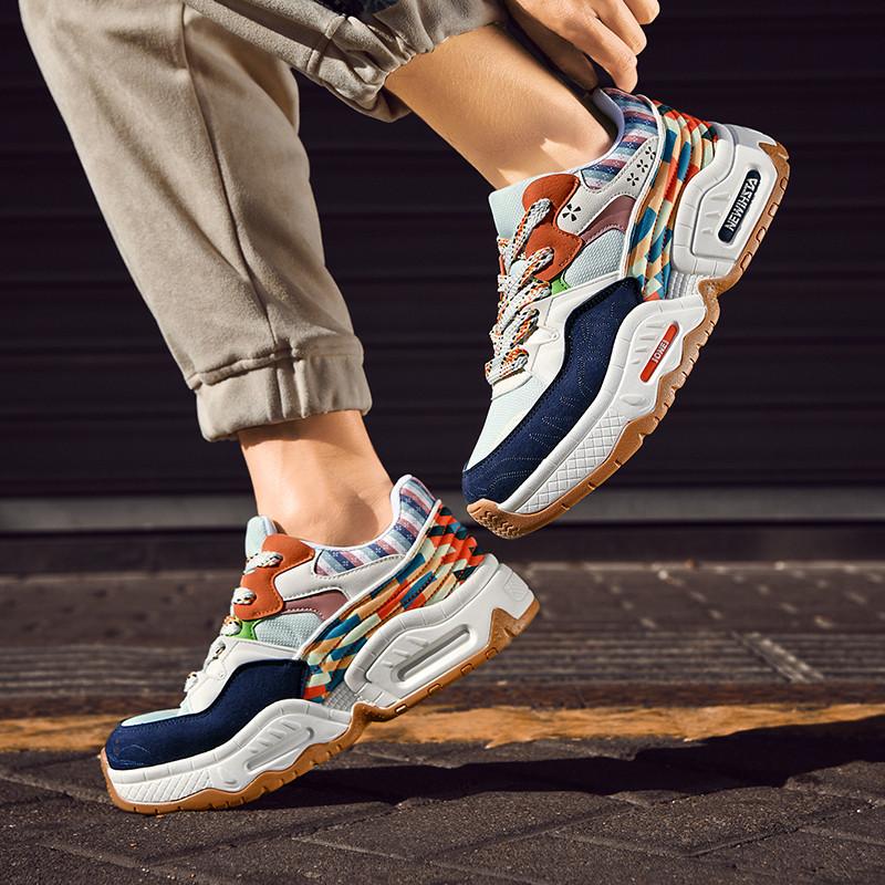 Herrenschuhe Sneakers Herren Freizeitschuhe Tenis Luxusschuhe Trainer Race Atmungsaktive Schuhe Mode Halbschuhe Laufschuhe für Herren