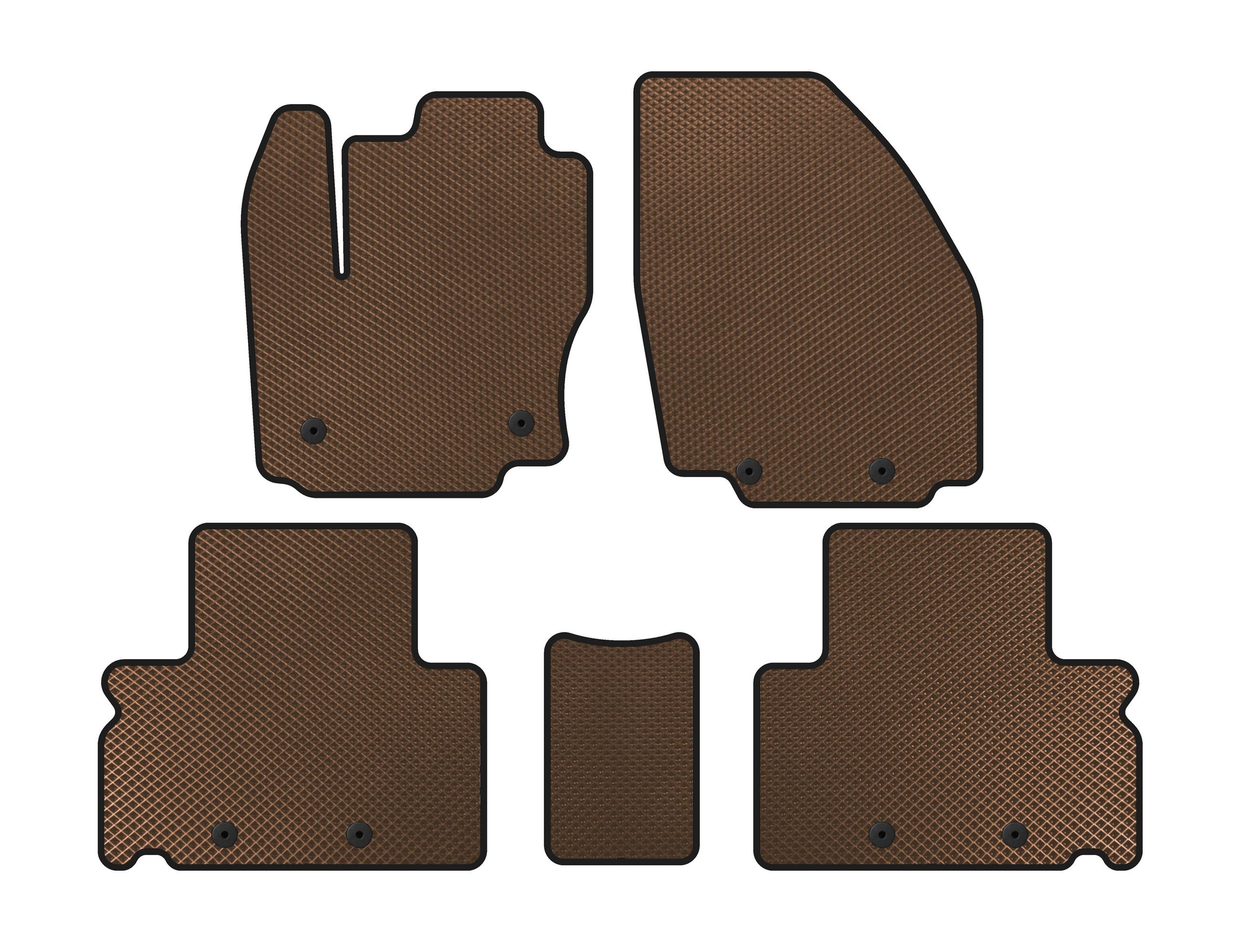 

EVA mats (Brown) for Ford S-Max 2007-2014