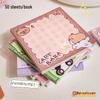 Capybara Cartoon Sticky Notes for Students - Tearable, Strong Adhesive Notepad