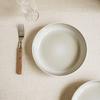 Nordic Minimalist Solid Color White Plate Practical Ceramic Vegetable Plate Large Capacity Disc Salad Plate Pasta Plate Deep Plate Tableware Plate