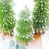 Themed Miniature Snowy Pagoda Tree Decoration Perfect For Christmas Home Decoration And Party Display