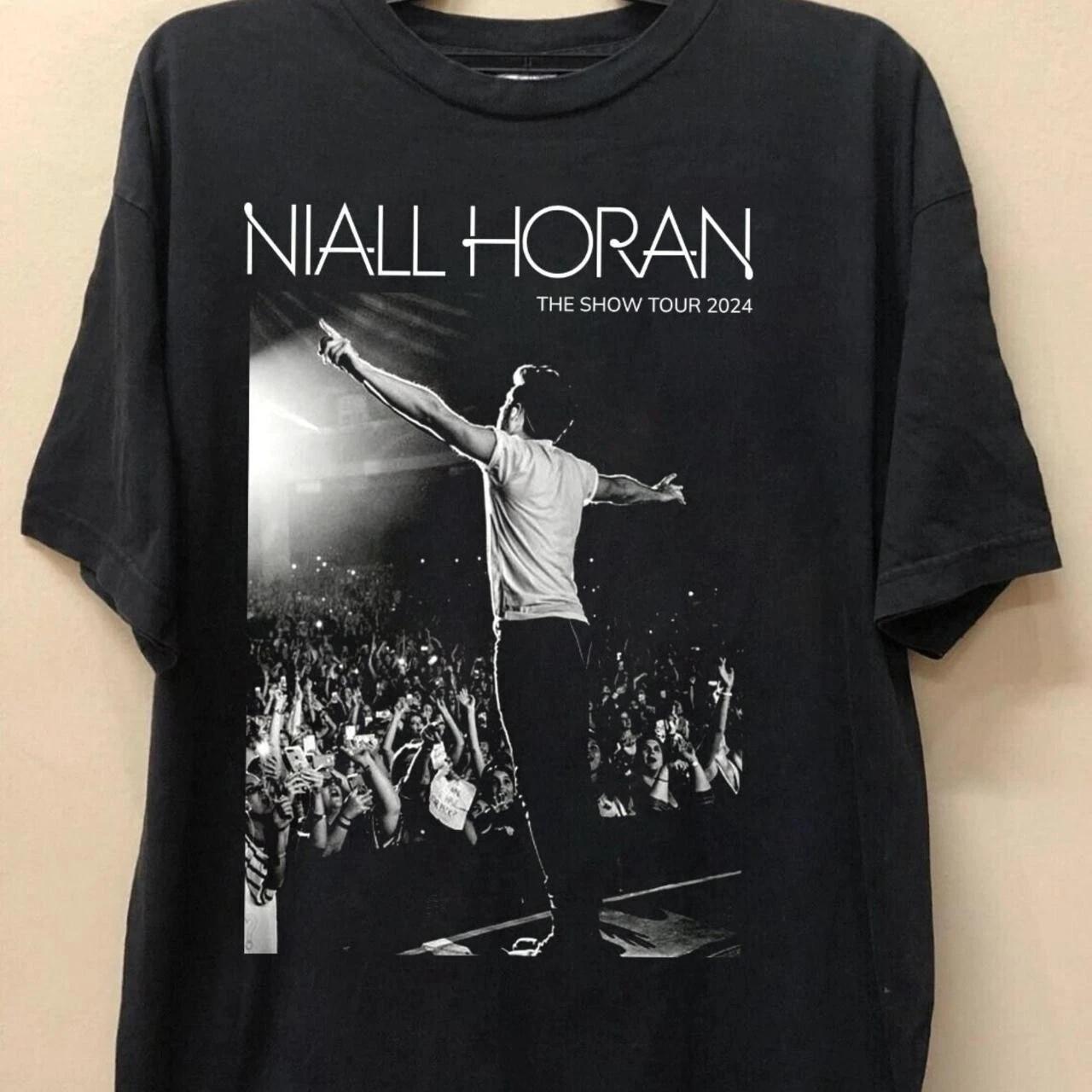 Men s and Women s T-shirts Niall Horan The Show Tour 2024 T-Shirt Black XL