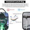 MHA Insulated Lunch Bags Thermal Bag Reusable,Meal Container Anime Leakproof Lunch Box Tote Bento Pouch School  Travel