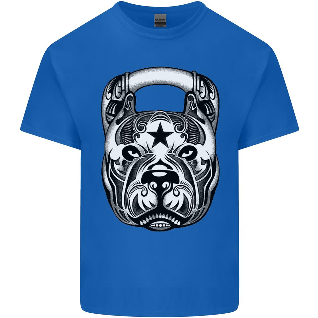 Pitbull Kettlebell Gym Training Top Workout Unisexs Light Cotton TShirt