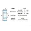 Rodamiento 697ZZ 10 Piezas 7*17*5(mm)