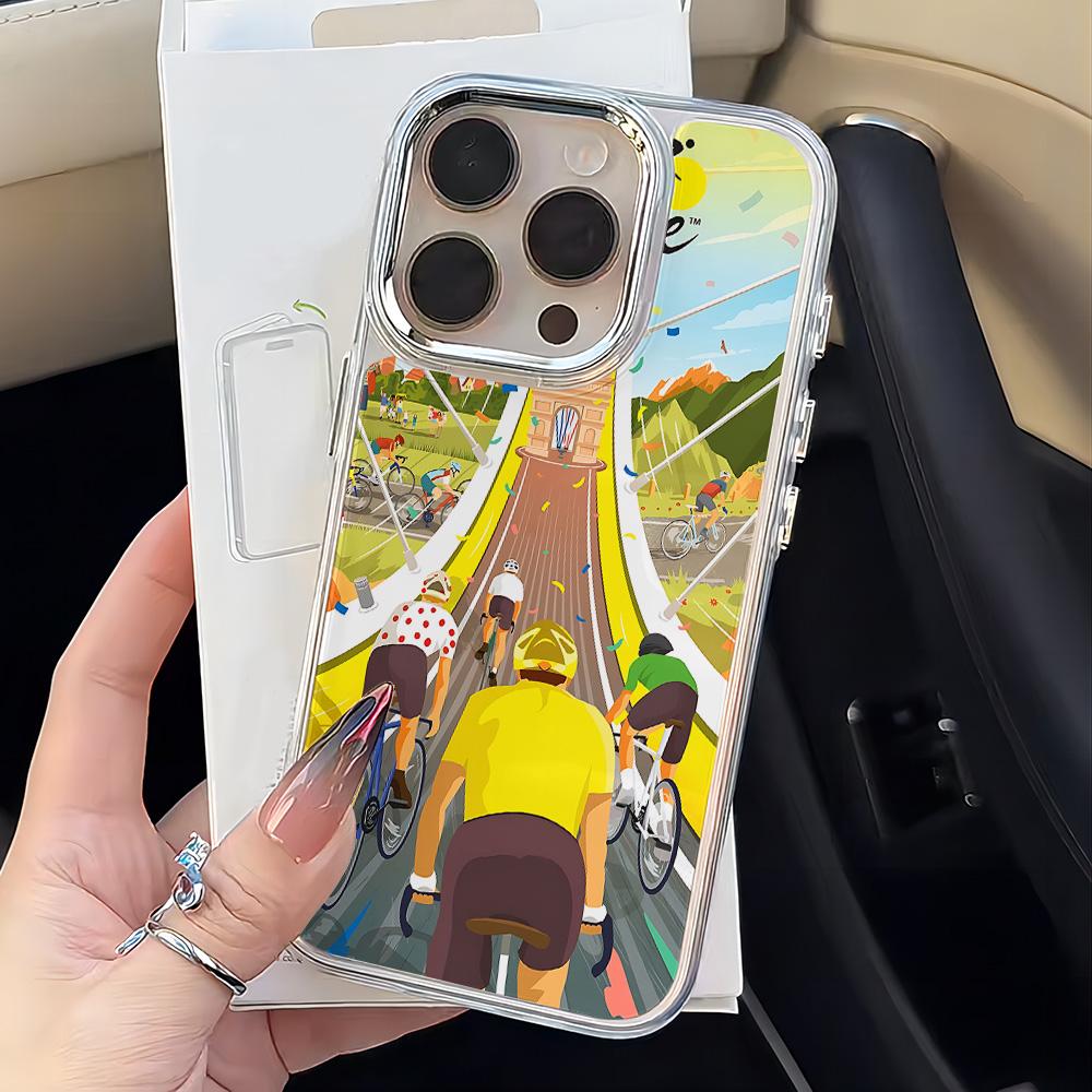 Tour De France Phone Case for Xiaomi Redmi Note A5 A3 15 14 13 14c 13c 12 11 12s 12c 10c 10 9 Pro Plus 4G 5G Transparent Cover