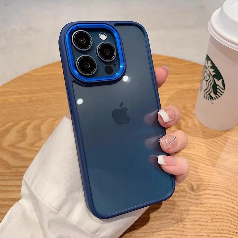 Transparent Phone Case For For Iphone 11 12 13 14 15 16 17 Pro Max Plus Air Clear Shockproof Bumper Cases Cover