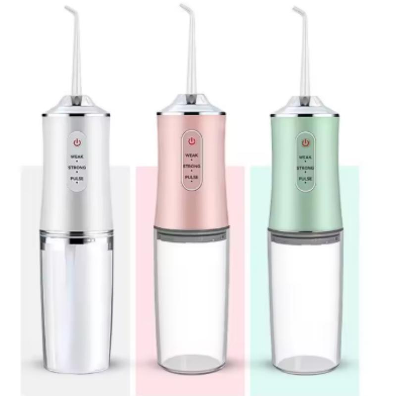1/3pcs Mix Portable Water Flosser Oral Irrigator Cordless Waterproof Dental Jet Teeth Cleaner 4 Tips USB Rechargeable