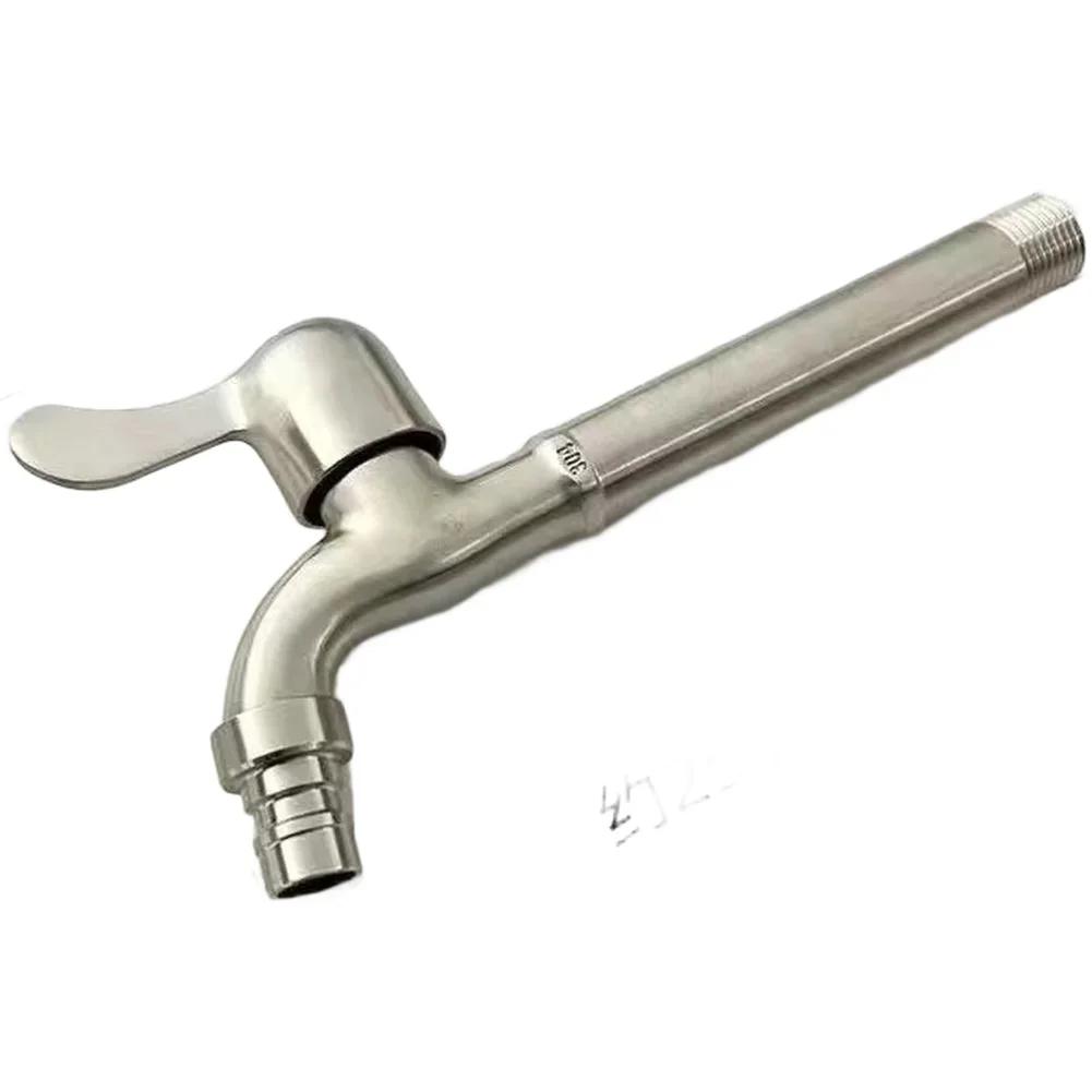 Nerezová baterie Rychle otevírací baterie Odolná vůči vysokým teplotám Prodloužená vodovodní baterie Pro zahradu Domov Koupelnu Kuchyň Vyměnit