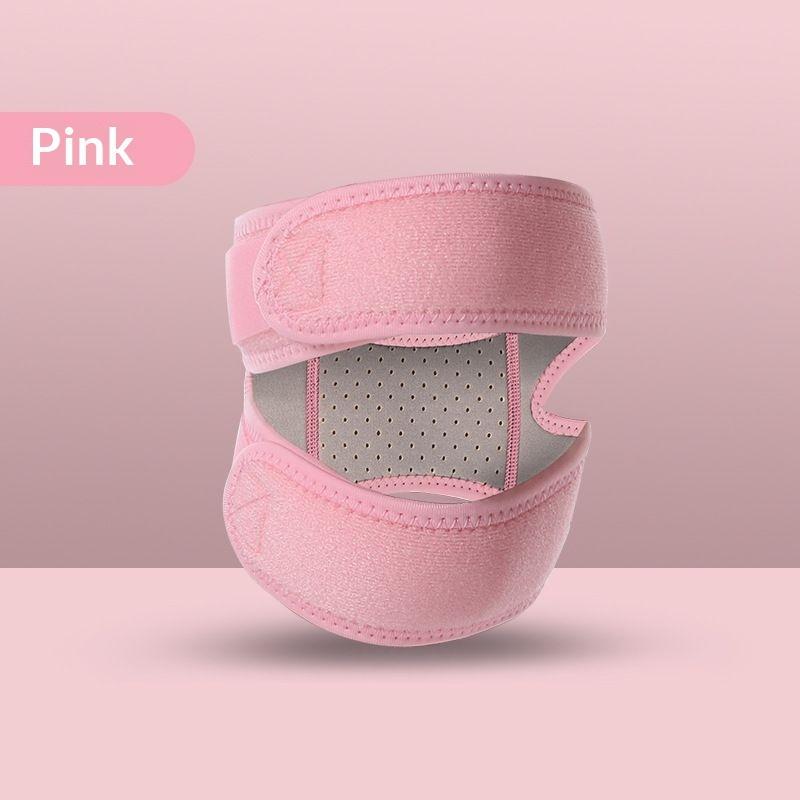 Lightweight Breathable Knee Patella Support Adjustable Dual Strap Silicone Pad for Travel Walking Daily Joint Care