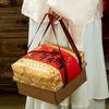 Chinese Style Bamboo Basket: 2025 New Year's Candy Gift Box