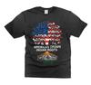 American Indian Shirt India Flag Tee American Grown Indian Roots Shirt Unisex T-Shirt