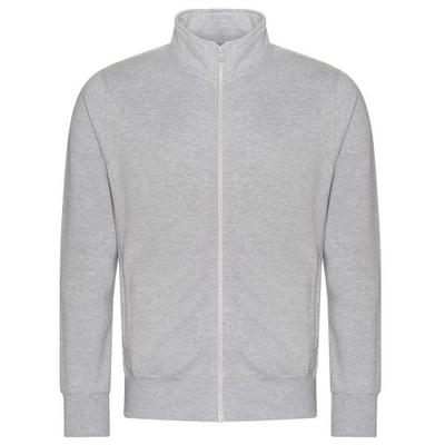Awdis Felpa Unisex Adulto Campus Heather con Zip Integrale