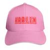 Harlem Text With Border Baseball Cap Rave Thermal Visor luxury caps Christmas Hat Unisexs Tennis Womens