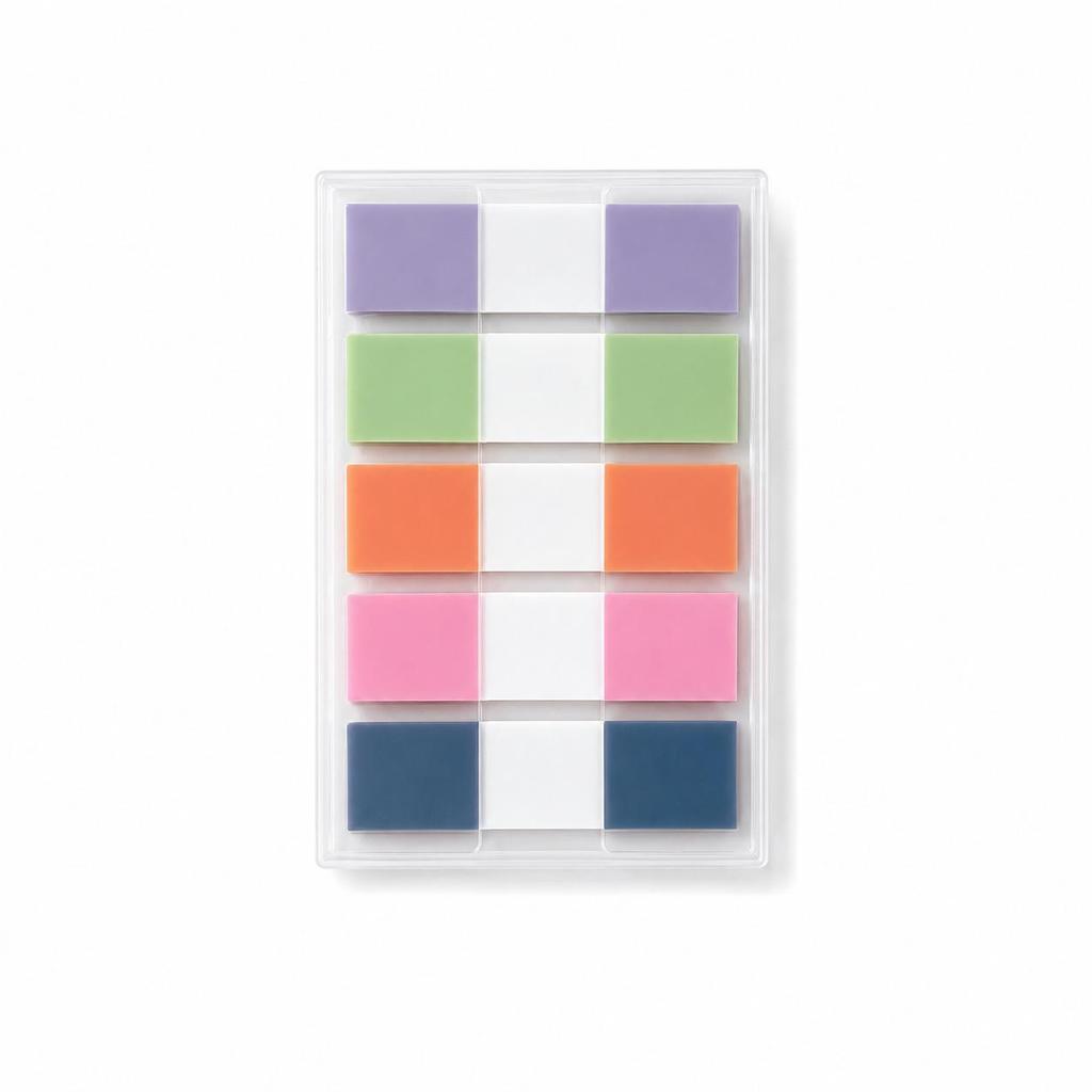 Waterproof Writable Sticky Note Labels - Portable Index & Memo Stickers