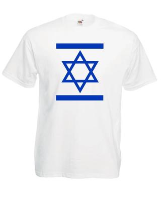 Unisex Flagge Israels Zionismus Flagge Judas Zionistische Flagge Design 100% Baumwolle T-Shirt Herren T-Shirts Oberteil
