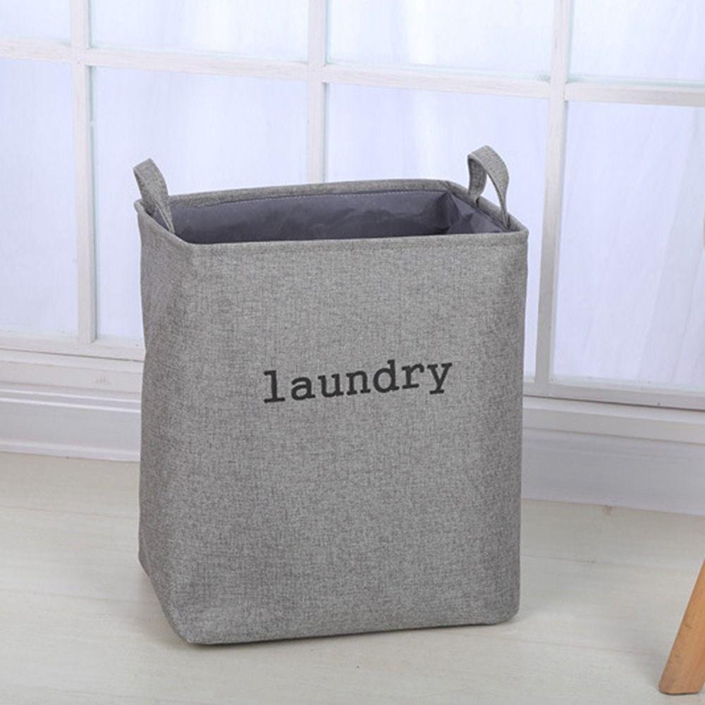 EVA Dirty Clothes Storage Basket Foldable Jute Clothes Storage Basket Toys Organizer  for Home