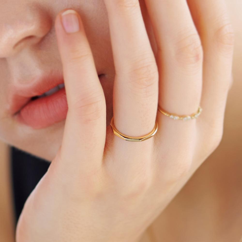 Loveenb [14K Gold] Rian Daily Ring