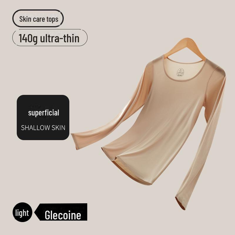 

Женский ультратонкий высокоэластичный бесшовный термобелье Tops without cups, One Size