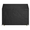 VidaXL Housse de banc de jardin 8 œillets 160x70x70-88 cm polyéthylène 319339