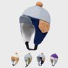 Fleece Lining Kid Earflap Hat Windproof Ear Protector Cap New Ear Warm Beanie  Cold Weather