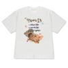 Kawaii Korean Style ShortSleeve Sleepy Cat Tshirt Cute Print Casual Versatile Top Aesthetic Crew Neck Tee for Women Girls