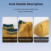 5 Pairs Sports Breathable Low Cut Socks Spring Summer Cotton Striped Sports Korean Preppy  Men Socks
