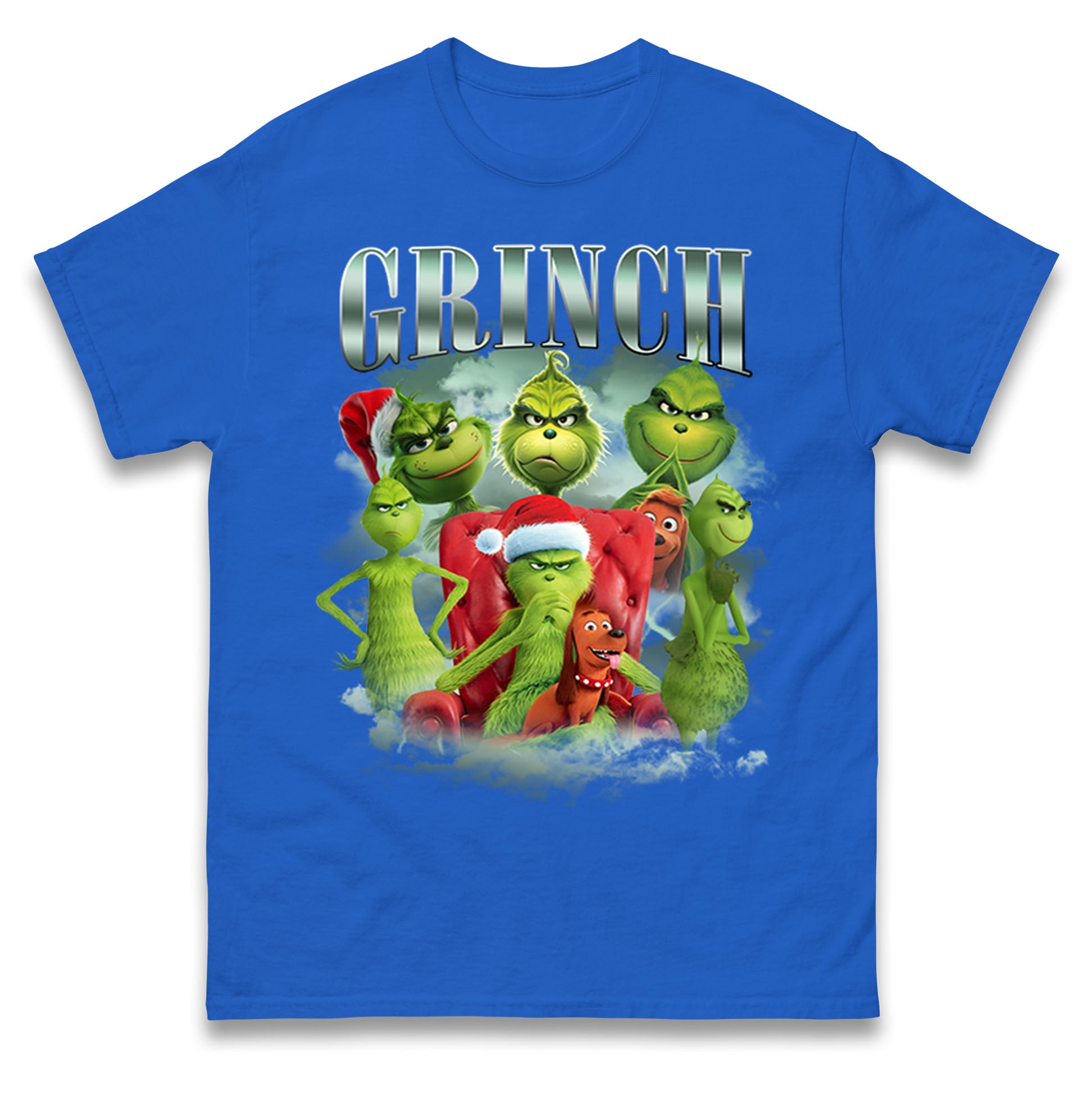 Grinch Christmas Mens T Shirt Womens Tops Tees M