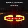 Bike Tail Light With Turn Signals And Automatic Brake Light, USB Rechargeable, Wireless Remote, Waterproof Bike Safety Warning Cycling Light