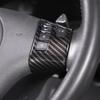 Carbon Fiber ABS Steering Wheel Button Cover Trim For Corvette C6 2005-13