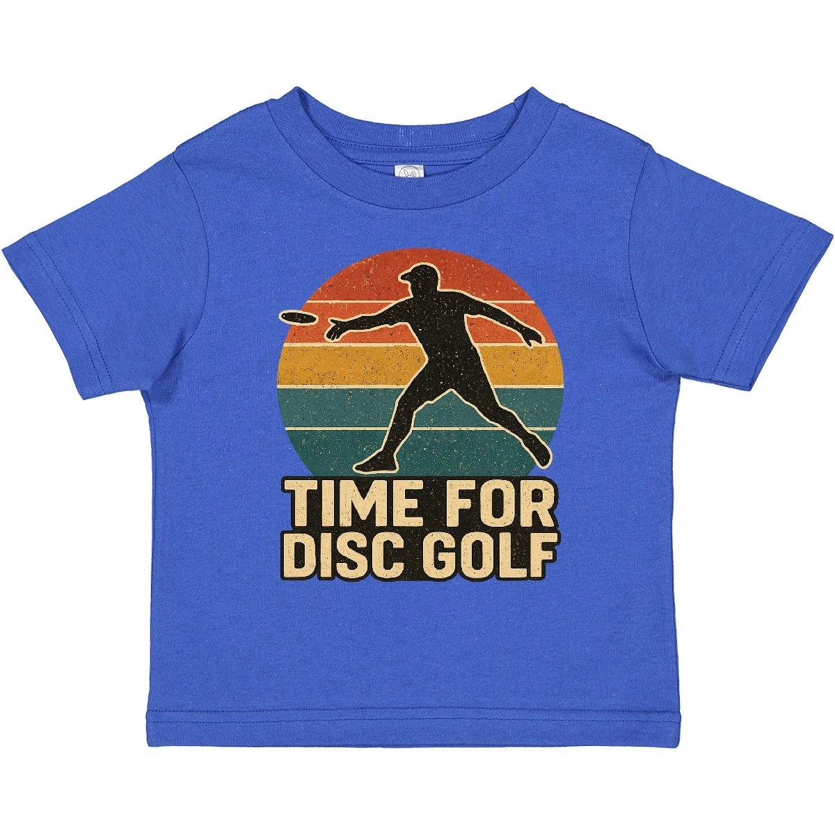Inktastic Disc Golfing Time For Disc Golf Toddler T-Shirt Sports Hobbies Child 110
