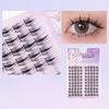 Eyelashes Extension Manga Lashes Glue Free 3D False Eyelashes Fashion Cat Elf Eyelashes  Men