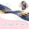 Braided Nylon Strap for Xiaomi Mi Band 9/8 Pro Breathable Comfortable Accessories Replaceable Wristband Redmi Watch 4/5 correa