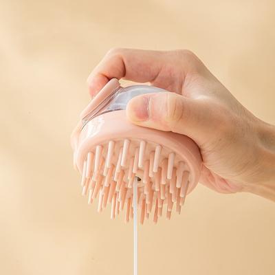 Kopf-Kopfhaut-Massagebürste, Silikon-Shampoo-Bürste, Haarwaschkamm, Bürste, Kopfhaut-Massagebürste