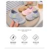 Baby Girl's Casual Breathable Flyknit Mesh Sneakers, New Spring and Autumn Soft Sole Velcro Sports Shoes