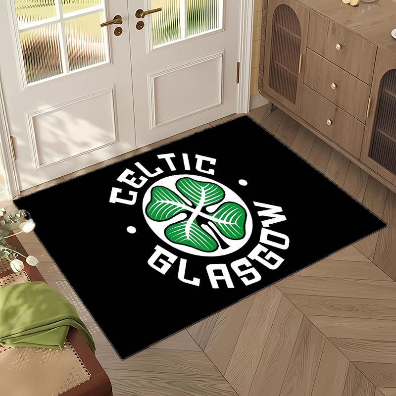 Celtic Football Club (5) Office Rug Elegant Floor Rug for Office Living Room Bedroom and Indoor Home Spaces