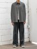 Begin 202 Washed Tencel Cotton Shirt [Olive Charcoal]