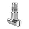 304 Stainless Steel Slotted Head External Thread Cylindrical Positioning Pin (M2-M10)
