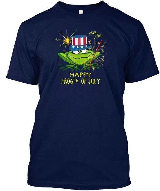 

Funny 4th Of July American Frog TTshirt Made in the USA Size S to 5XL 4XL