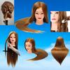 MIMIA Stylist Set, Schneidemannequin, Perücken-Übungskopf, Friseursalon-Mannequin-Puppe, Friseursalon-Hairstylist Flechtübung